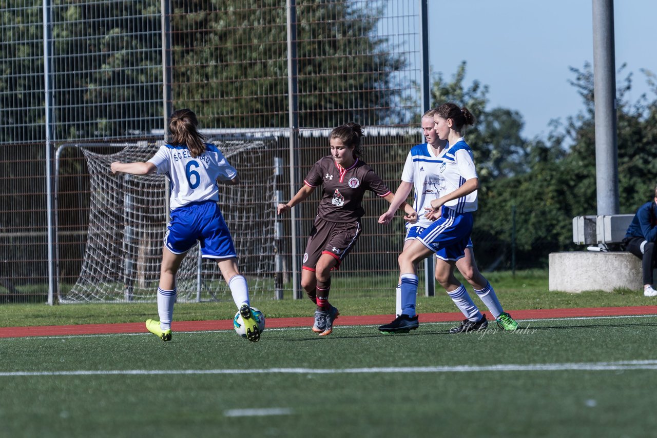 Bild 223 - B-Juniorinnen Ellerau - St.Pauli : Ergebnis: 1:5